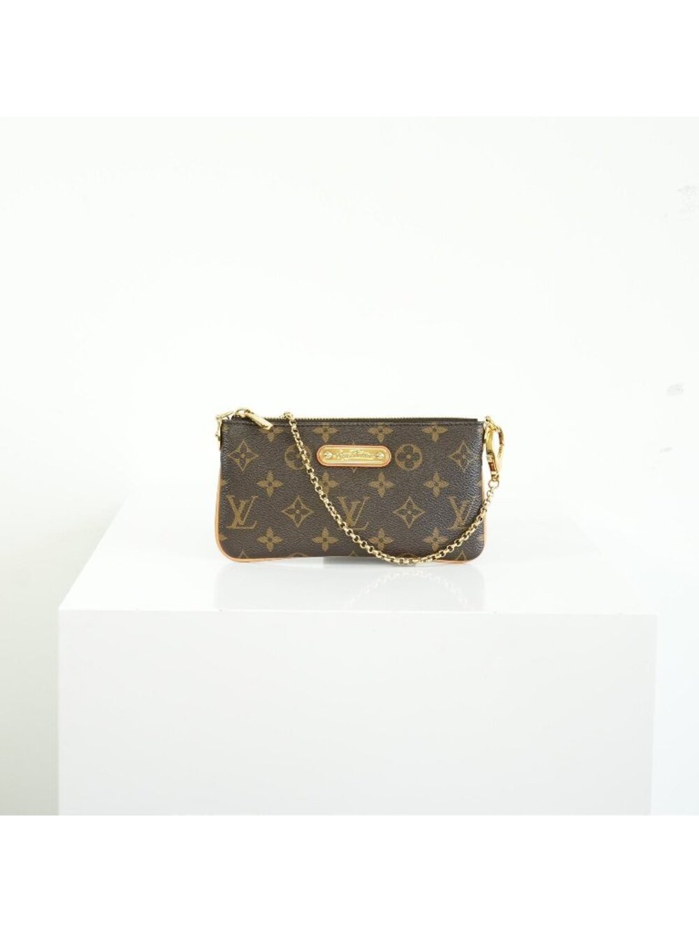 Louis Vuitton Monogram Canvas Mila Pochette Bag